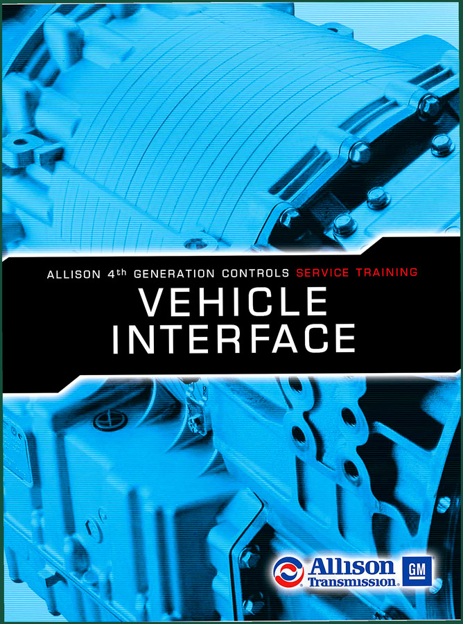 Allison Transmission 4th Generation Controls 2005 Training Manual – OEM Specs