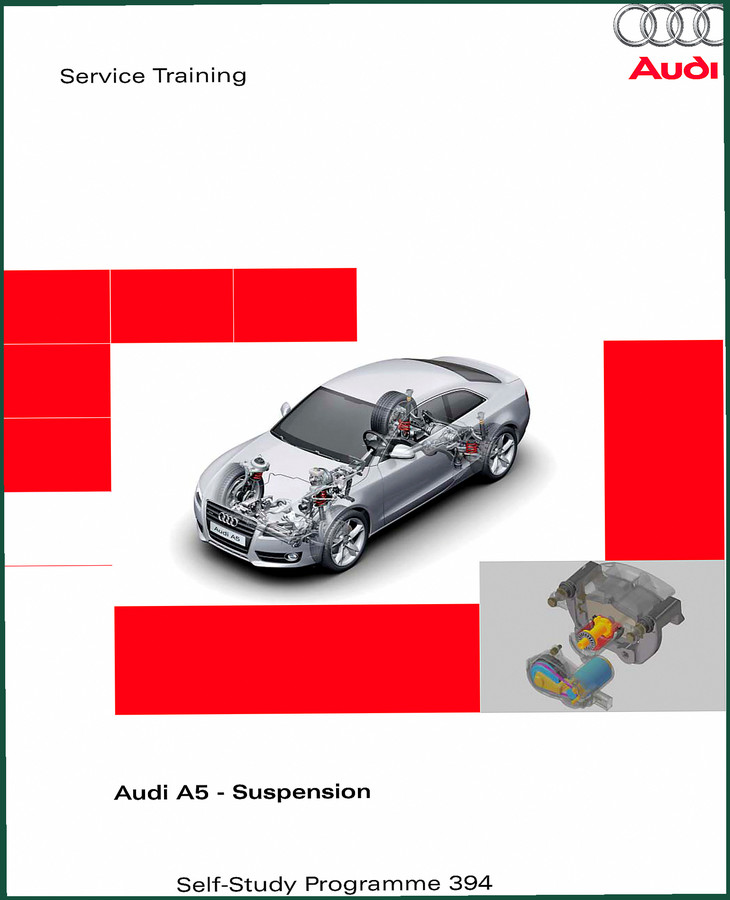 Audi A5 Training Manual – Factory Self-Study Programme 392
