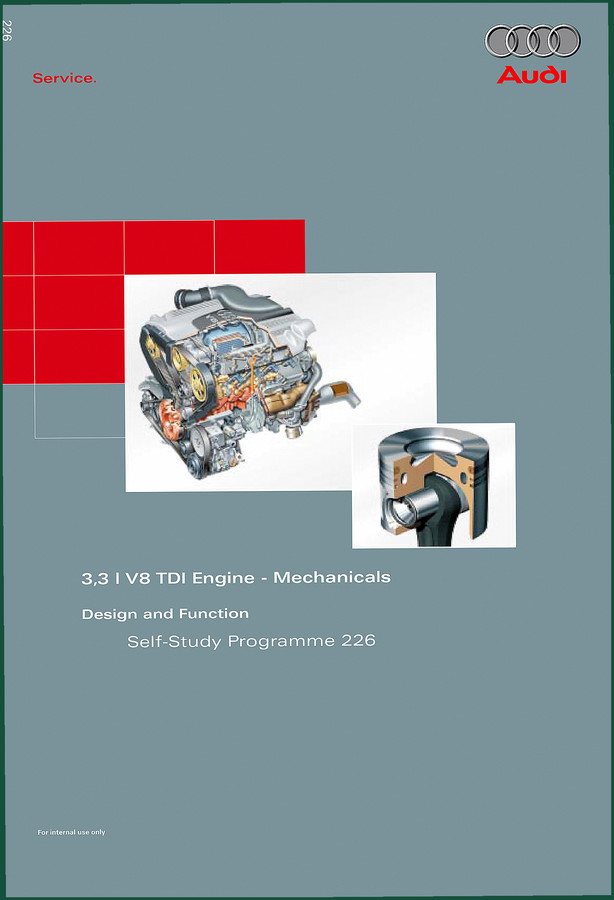 Audi V8 TDI Technical Manual – Factory Specs for 3.3L Diesel