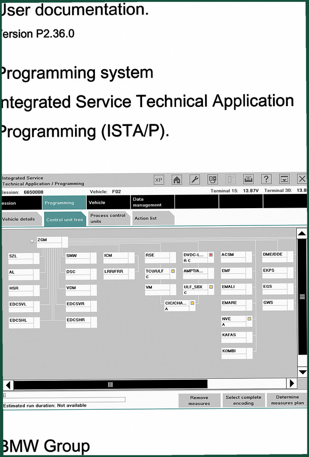 BMW E31, E-series, E36, E32, E34 2009 User Manual – ISTA/P Programming Guide