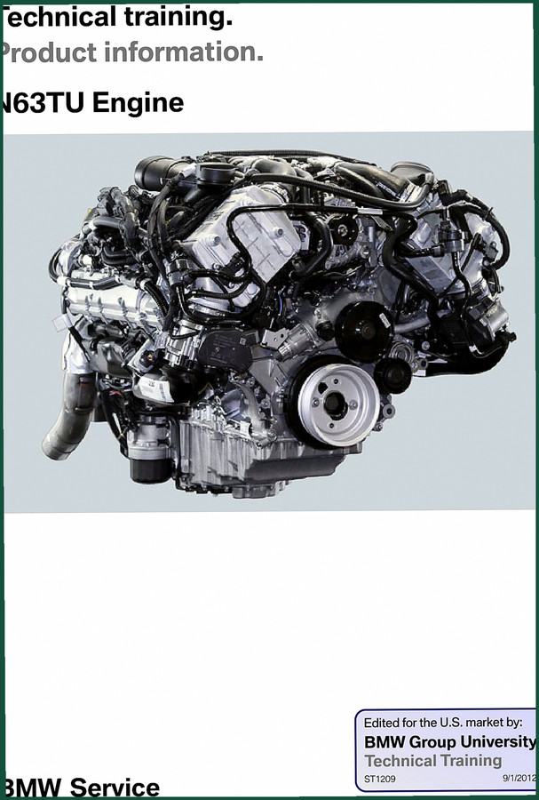BMW N63TU 2012 Training Manual – Factory Engine Documentation