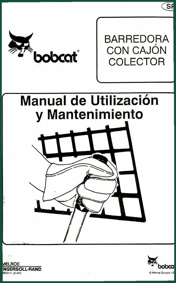 Bobcat Barredora con Cajón Colector 1997 User Manual – OEM Specs