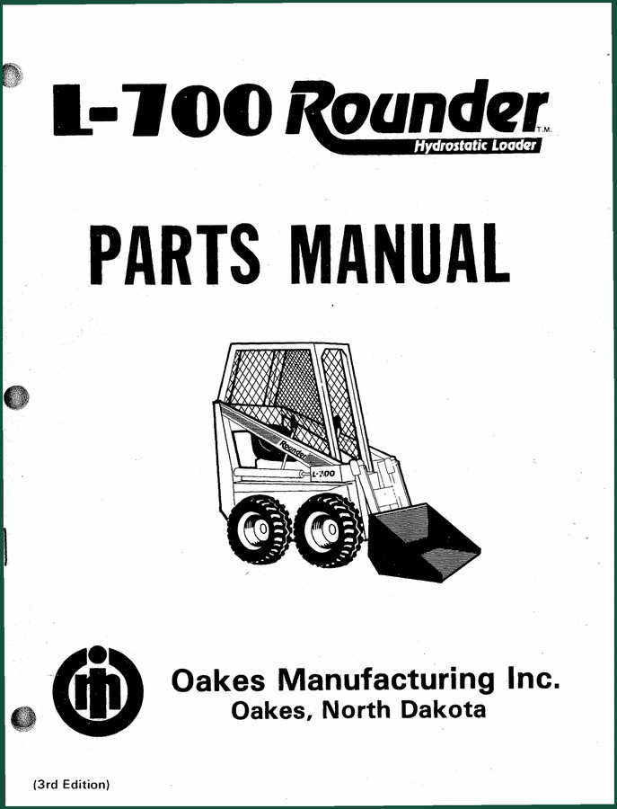 Bobcat L-700 Parts Catalog – 51-Page OEM Parts Manual