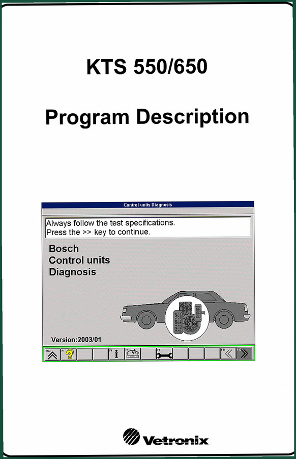 Bosch KTS 550 2004 Technical Manual – 20 Pages of OEM Diagnostic Specs