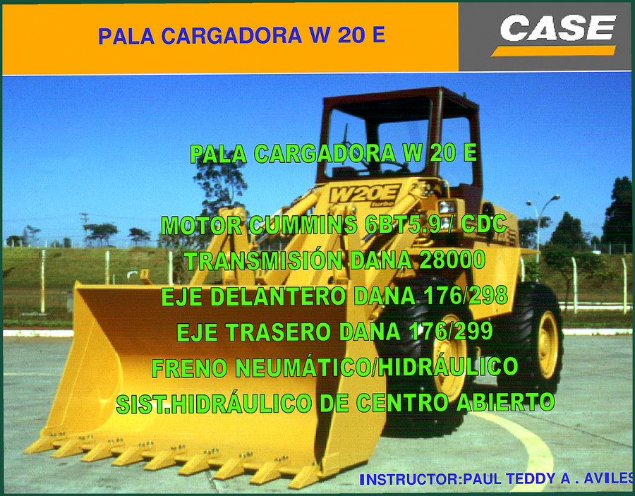 Case W20E Technical Manual – Factory Specs for Loader Maintenance