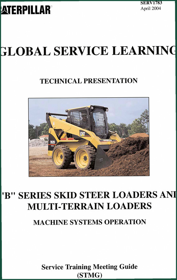 Caterpillar 262B 2004 Training Manual – Machine Systems Operation