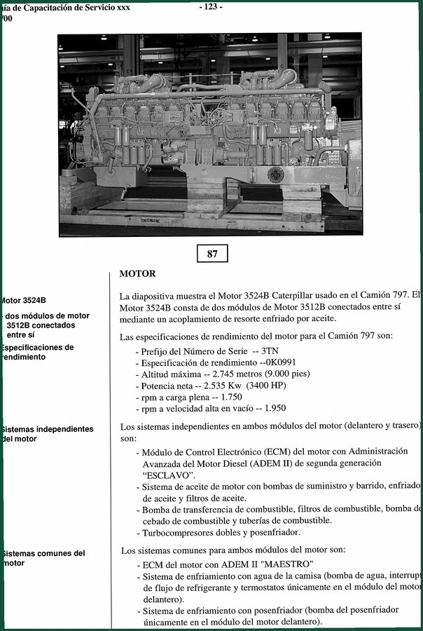 Caterpillar 3512B, 3524B Technical Manual – 106 Pages | AutoFix Global
