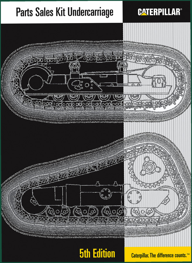 Caterpillar Elevated Sprocket Tractors Parts Catalog – 971 Pages