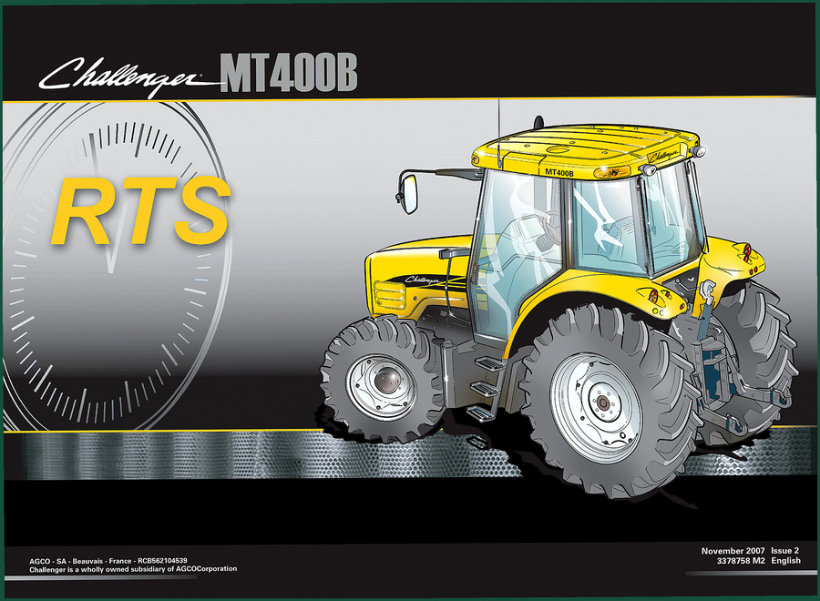 Challenger MT400B 2007 Service Manual – OEM Factory Specs for AGCO Tractors