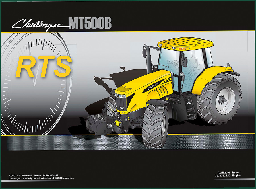Challenger MT500B 2006 Technical Manual – Factory Specs & Repair Data