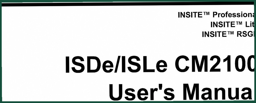 Cummins ISDe, ISLe User Manual – OEM Diagnostic Software Guide