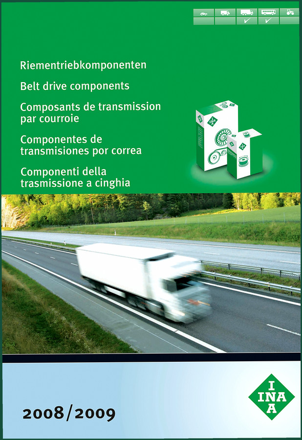 DAF CF 75, CF 85, XF 95 2008 Technical Manual – Belt Drive Specs