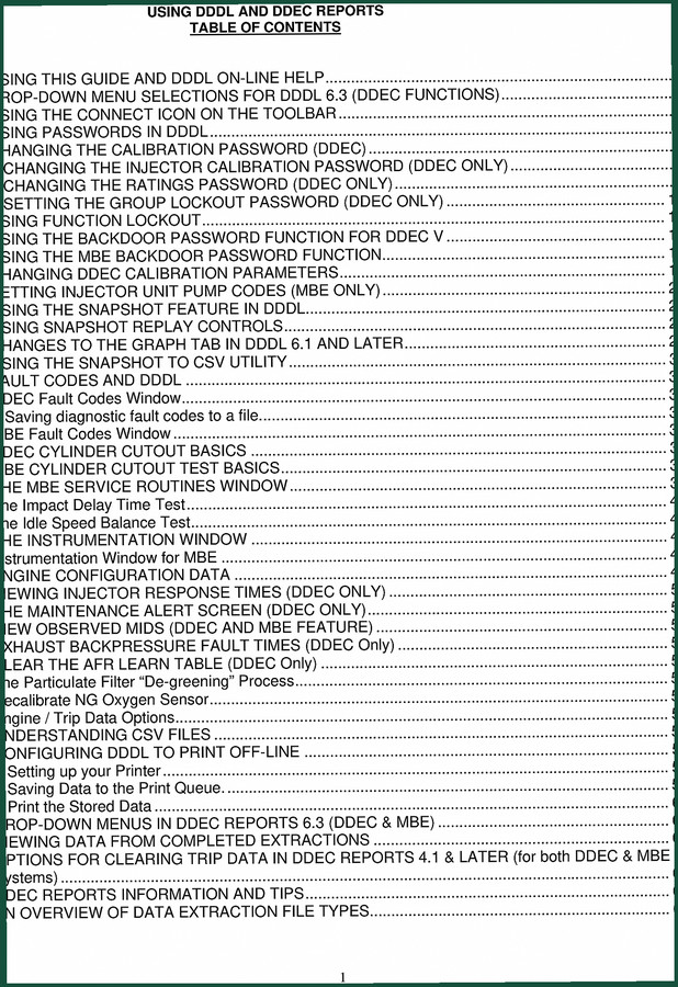 Detroit Diesel DDEC 6.3 User Manual – OEM Diagnostic Software Guide