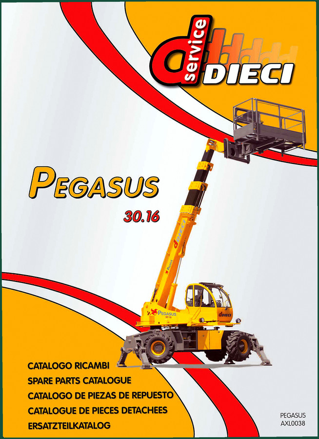 Dieci Pegasus 30.16 Parts Catalog – 214 Pages OEM Part Identification