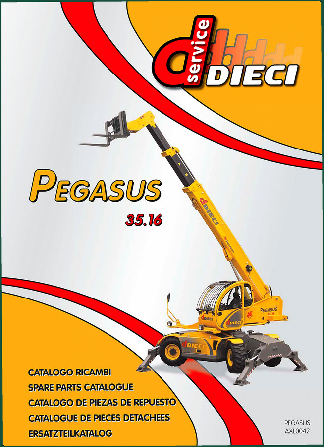 Dieci Pegasus 35.16 Parts Catalog – OEM Exploded Views & Part Numbers
