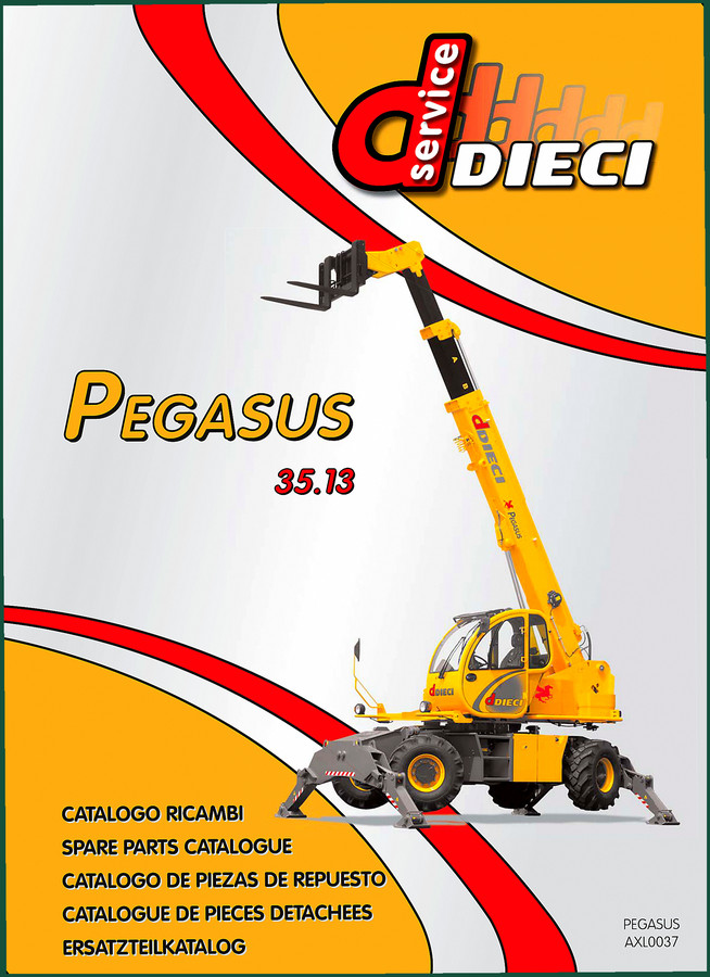 Dieci PEGASUS Parts Catalog – 213 Pages OEM Parts Identification