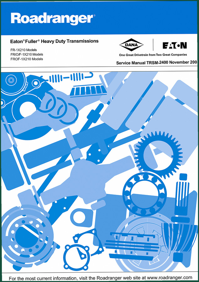 Eaton FR-1X210, FR/O/F-1X210, FROF-1X210 2003 Service Manual