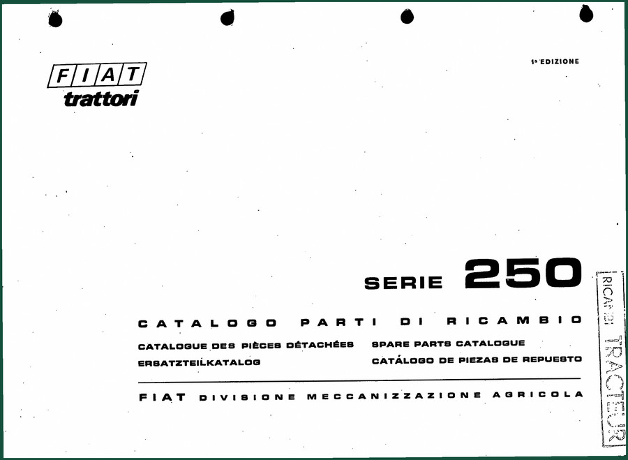 Fiat Powertrain Technologies 250 Parts Catalog – OEM Parts Index