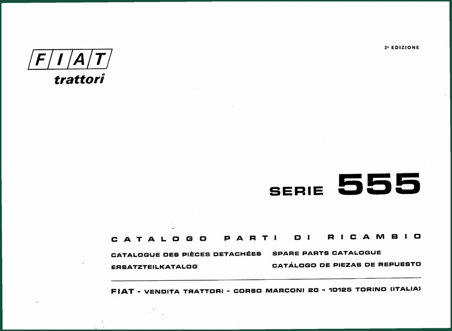 Fiat Powertrain Technologies 555 Parts Catalog – OEM Spare Parts Data