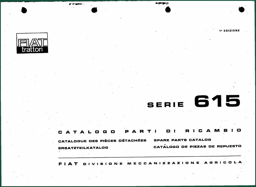 Fiat Powertrain Technologies 615 Parts Catalog – 299 Pages OEM