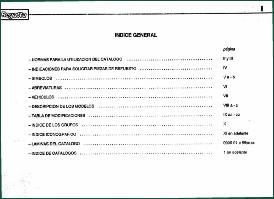 Fiat Powertrain Technologies Regatta Parts Catalog – OEM 573-Page Index