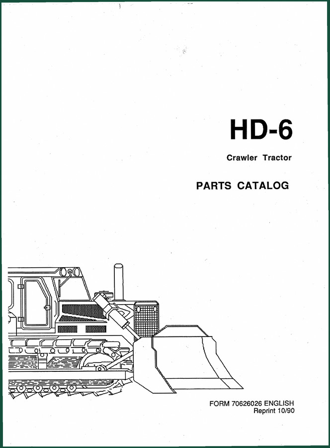 Fiatallis HD-6 1990 Parts Catalog – OEM Part Numbers & Diagrams