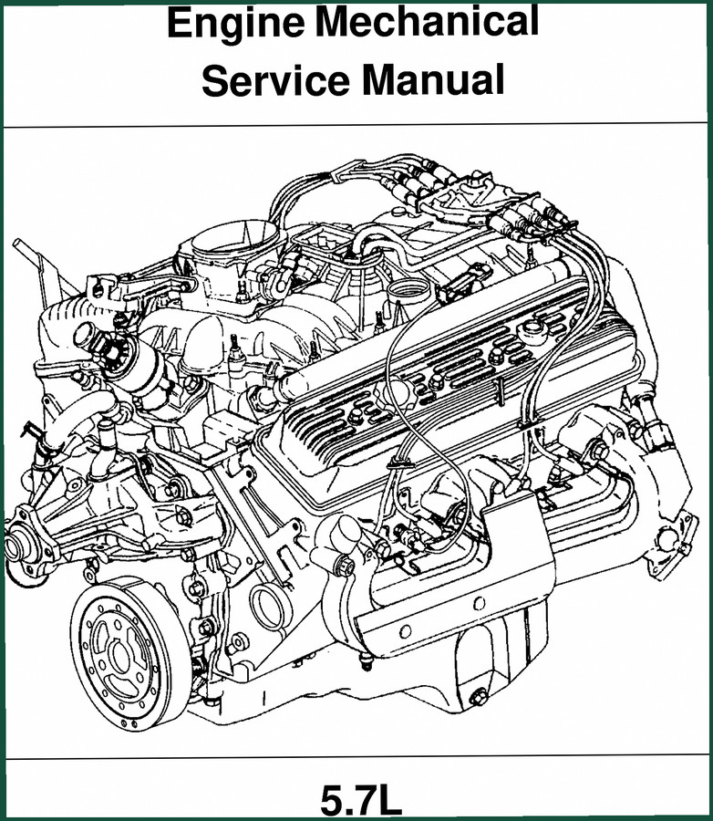 Gmdat 5.7L 2001 Service Manual – Factory Engine Mechanical Documentation