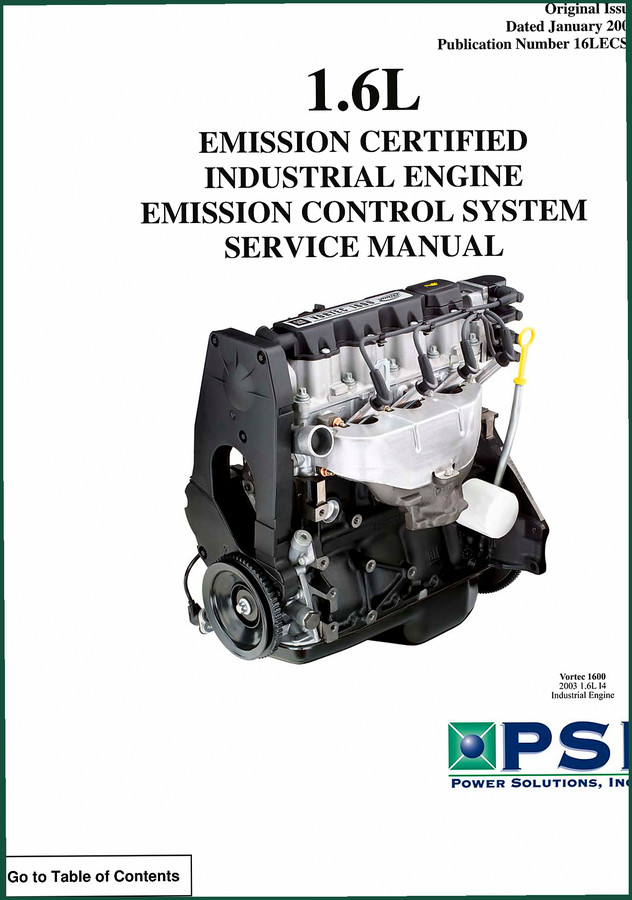 Gmdat Vortec 1600 2004 Service Manual – OEM Factory Specs