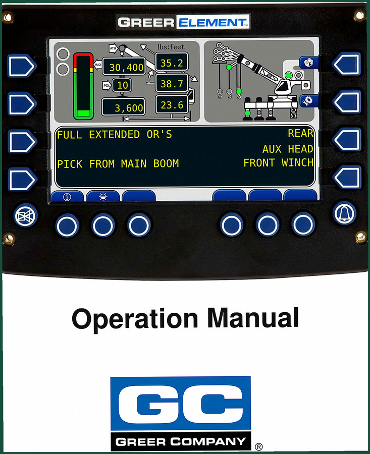 Greer Greer Element Operators Manual – 30-Page Factory Reference