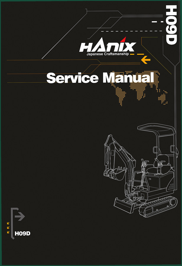Hanix H09D Service Manual – 102 Pages of Factory-Certified Repair Data