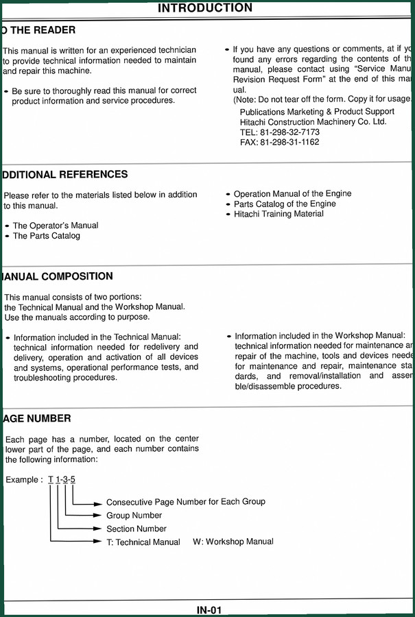 Fiat-hitachi Zx40U Workshop Manual – 402 Pages OEM
