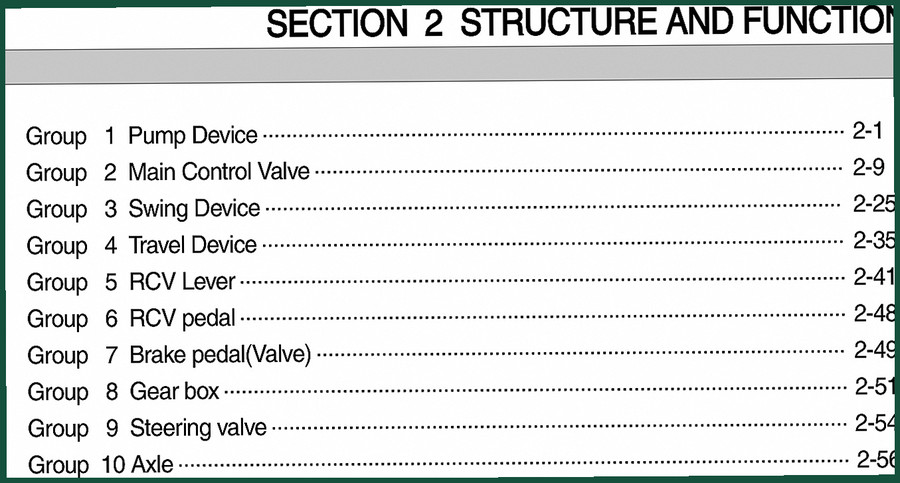 Hyundai 55W-7 Technical Manual – Factory Specs for Wheel Excavator