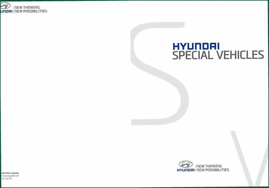 Hyundai Van Truck Refrigerated Van Technical Manual 36 Pages OEM
