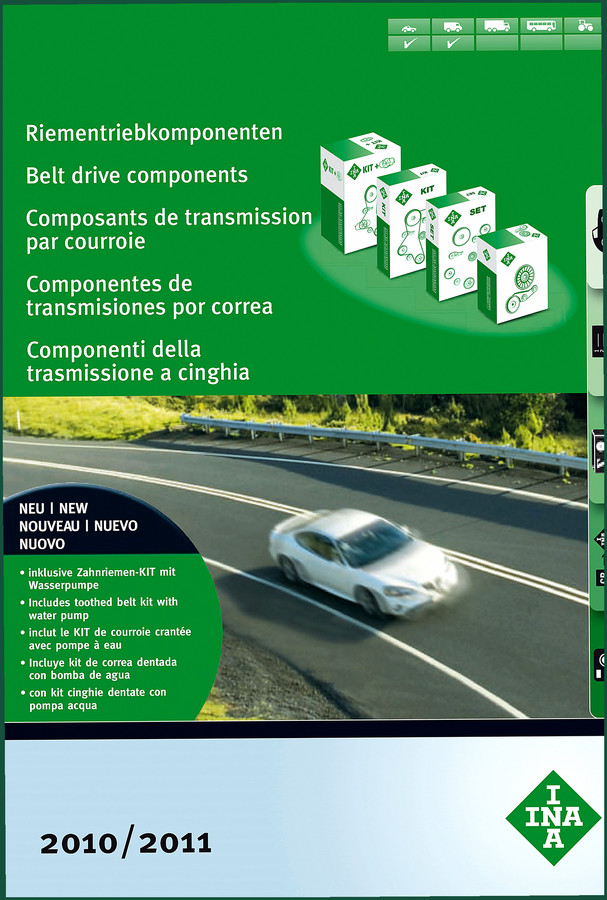 Dynapac 2010 Parts Catalog: Alfa Romeo, Audi, BMW, Chevrolet, Chrysler