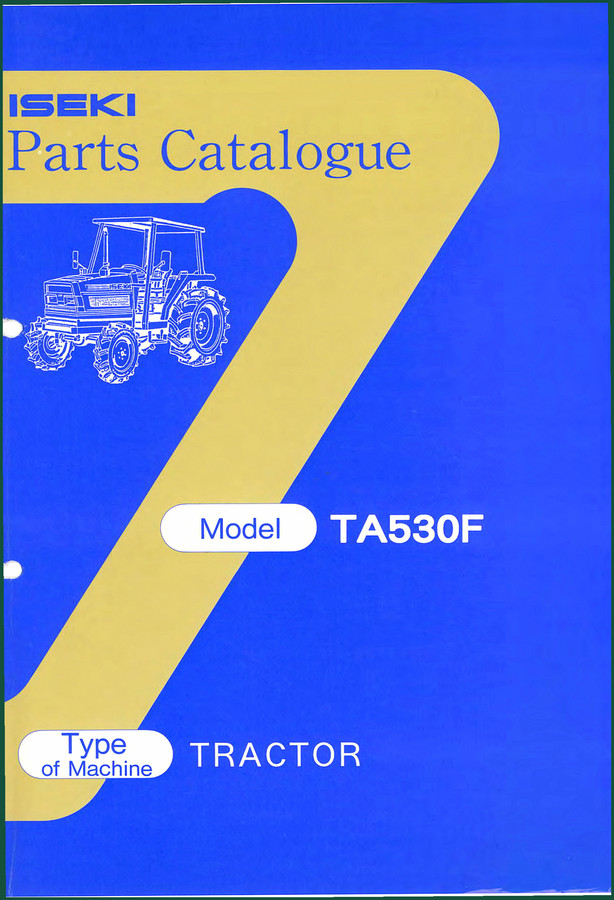 Iseki TA530F Parts Catalog – OEM Factory Part Numbers & Diagrams