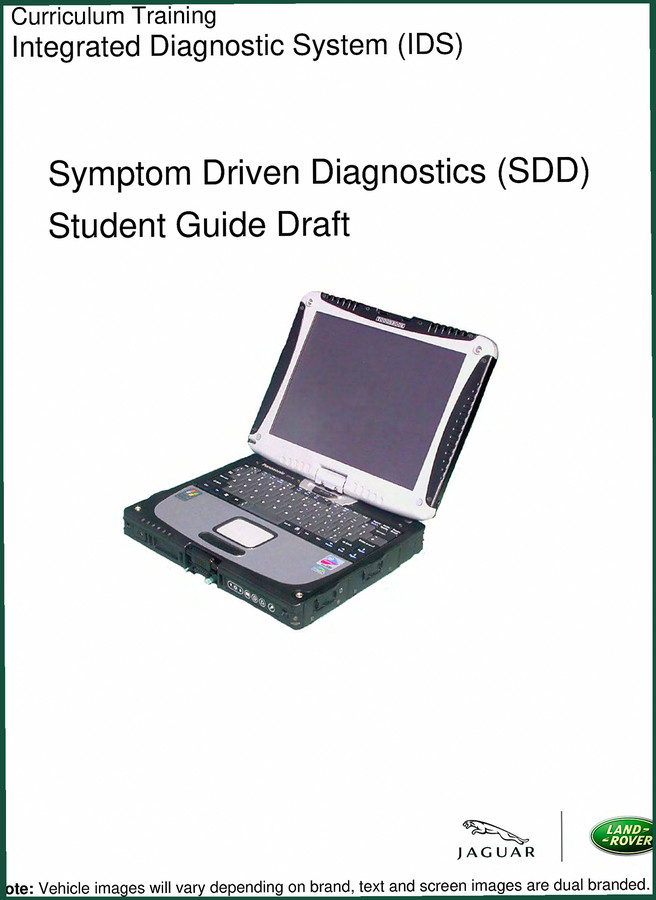 Jaguar Land Rover Land Rover 2009 Training Manual – OEM SDD Guide
