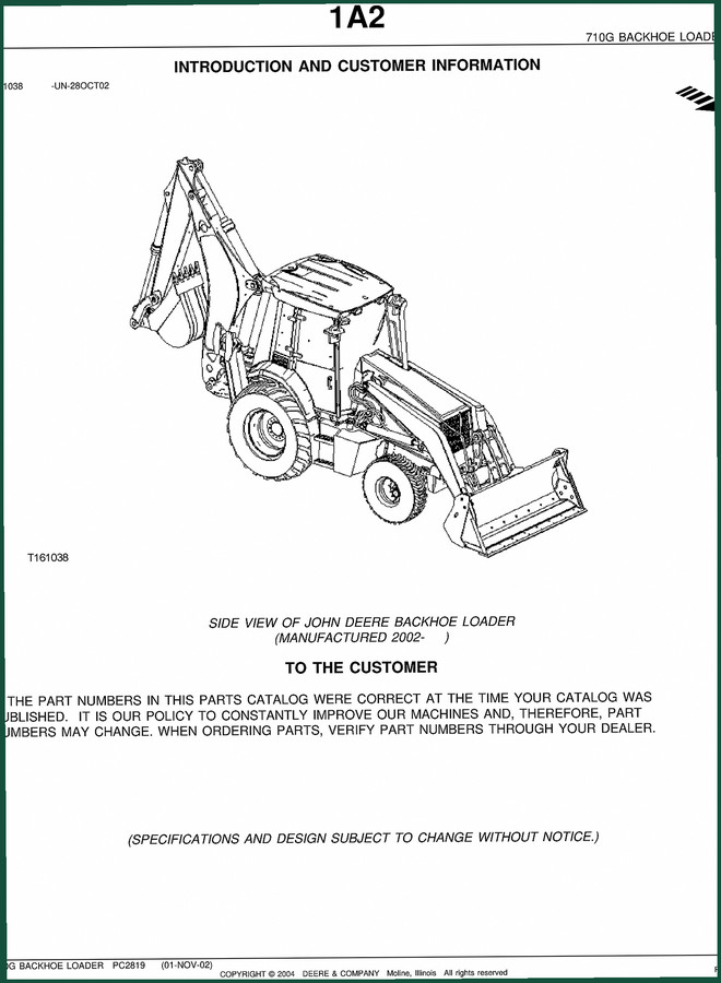 John Deere 710G 2004 Technical Manual – 536 Pages OEM Specs