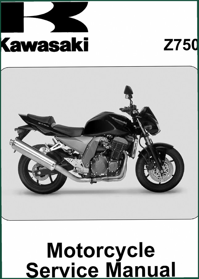 Kawasaki Z750 Service Manual – 491 Pages of OEM Specs