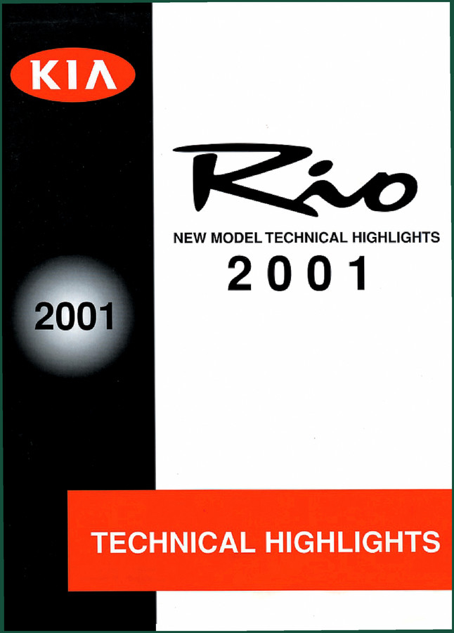 Kia Rio Technical Manual – Factory Specs for 2001 Model | AutoFix Global