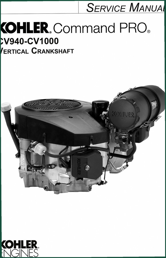 Kohler CV940, CV960, CV980, CV1000 Service Manual – Factory Specs