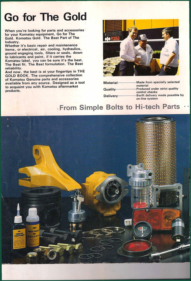 Komatsu PC650 Parts Catalog – 128 Pages OEM Exploded Views