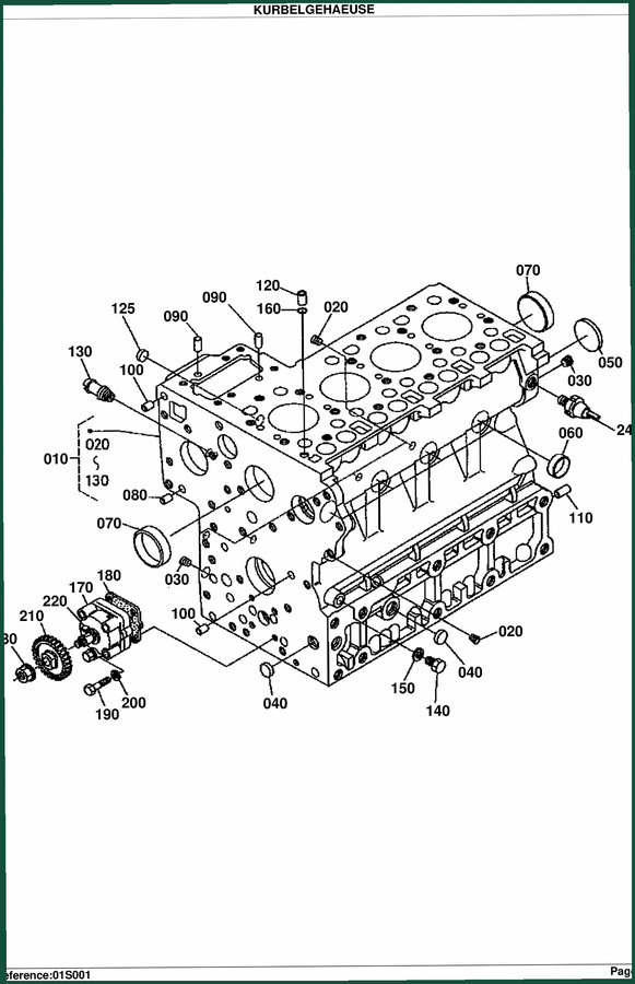 Kubota KX161 Parts Catalog – 303 Pages OEM Parts Breakdown