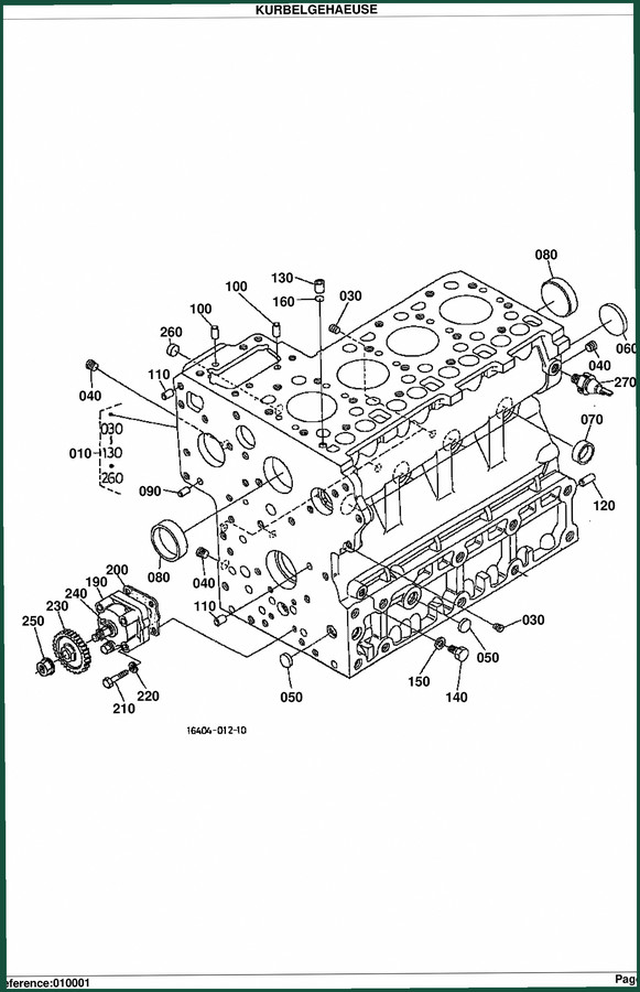 Kubota YU4210, YW0981 Parts Catalog – 274 Pages OEM Parts Breakdown