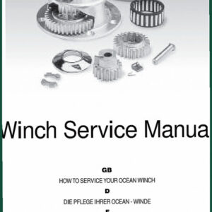 Lewmar Ocean Winch Service Manual – Factory Service Specs
