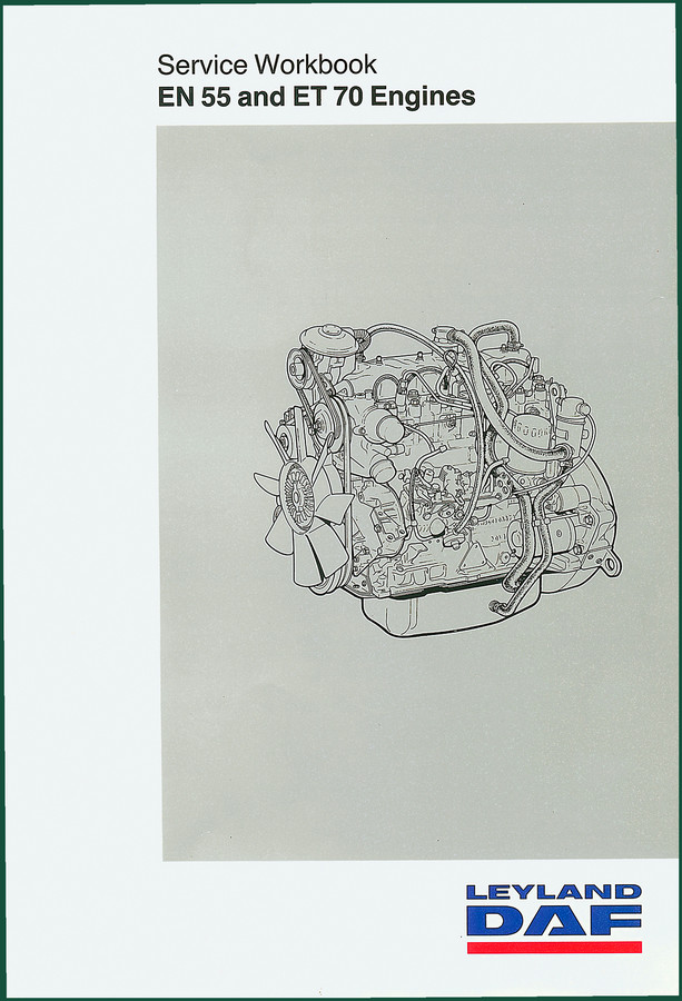 Leyland DAF EN 55 ET 70 1996 Service Manual – OEM Specs