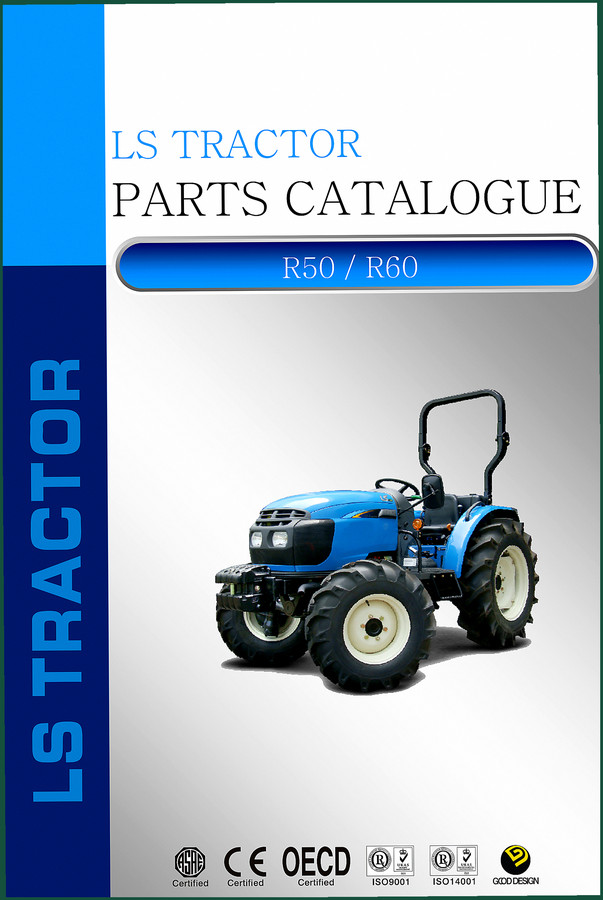 LS Tractor R50, R60 Parts Catalog – OEM Factory Parts Index