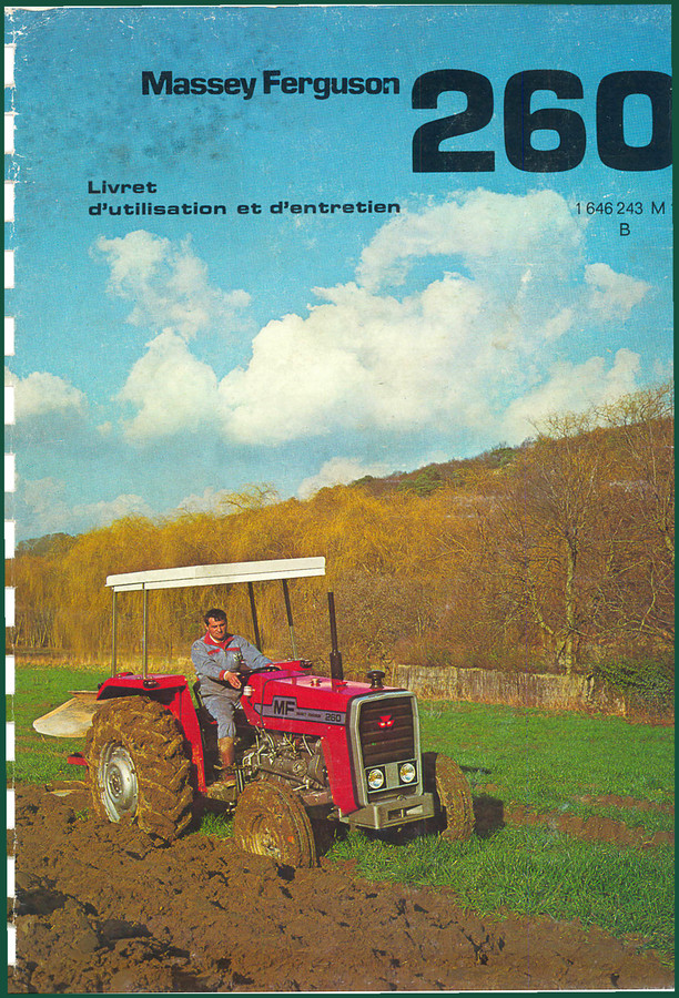 Massey Ferguson 260 User Manual – OEM Factory Specs & Maintenance Schedule