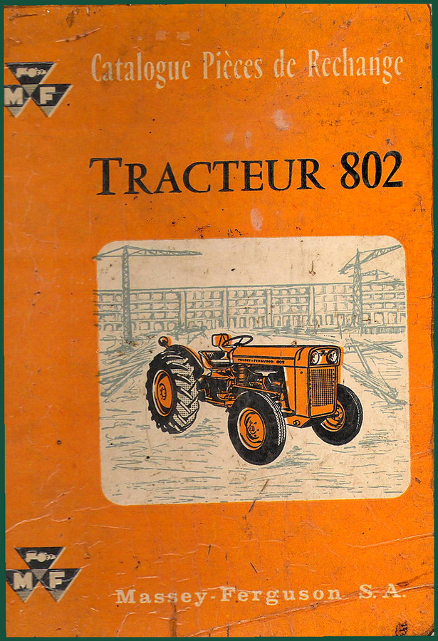 Massey Ferguson 802 Parts Catalog – OEM Exploded Views & Part Numbers