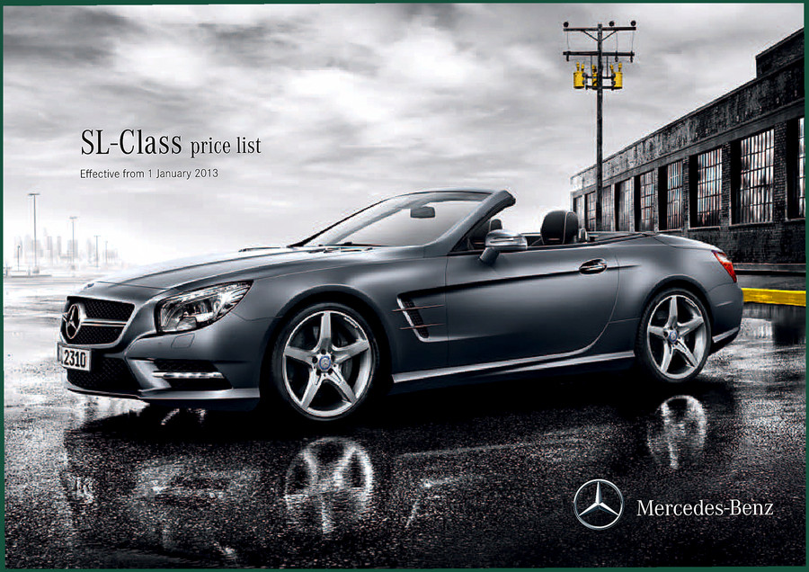 Mercedes-benz SL-Class 2013 Technical Manual – OEM Specs