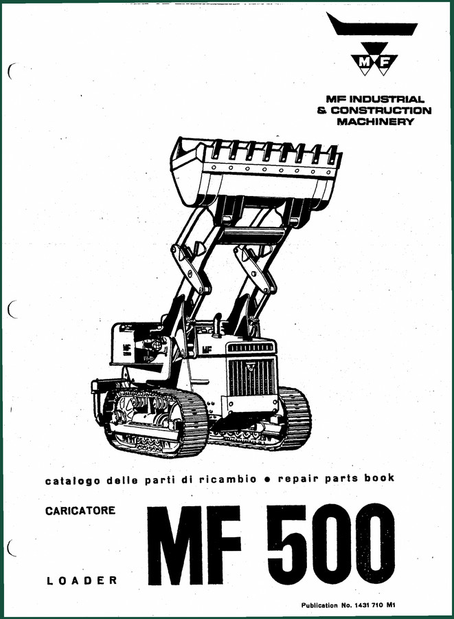HMF MF 500 1968 Parts Catalog – OEM Exploded Views & Part Numbers
